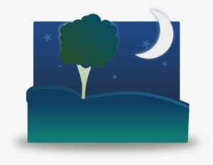 Landscape By Night Clipart Png #815267