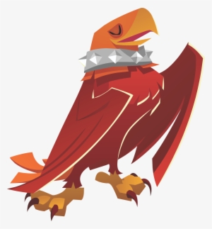 Eagle Wearing Spike - Animal Jam Eagle #815299