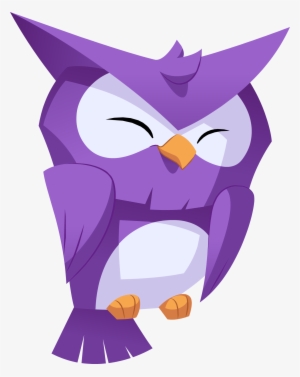 Purple Owl - Animal Jam Animal Png #815406