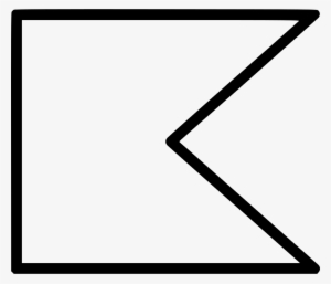 Flag Banner Sign - Clip Art #815432