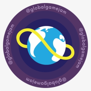 Ggj16 Round Logo With Twitter Handle - Global Game Jam 2018 #815477
