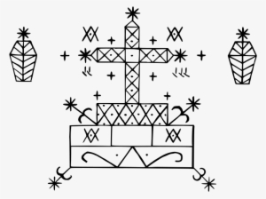 Baron Samedi's Veve, Or Sigil - Baron Samedi Veve #815992