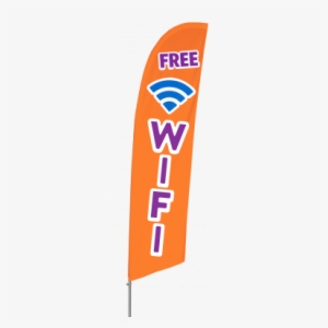 Bowflag Stock Design Free Wifi Flag Banner - Earn My Degree Girl #816010