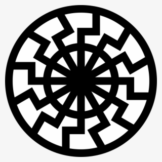 Fibonacci - Schwarze Sonne Tattoo Vorlage #816075