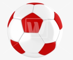 Football Transparent Red - Red Soccer Ball Png #816252