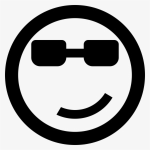 Cool Emoticon Smiley Face - Swag Icon #816513