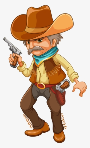 Cowboy E Cowgirl Cow Clipart, Country Farm, Western - Cowboy Illustration #816514