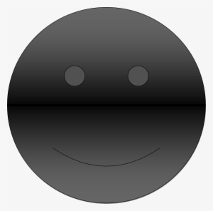 Black Gradient Smiley Face - Umbrella Stand #816567