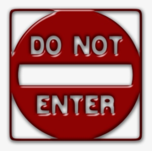 Do Not Enter Icon Png - Icon #816811