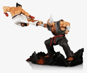 Kazuya Kicking Heihachi Immortalized In Tekken 7 Collector's - Tekken 7 - Collector's Edition Ps4 #817312