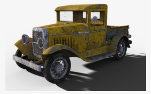 Auto, Pic-up, Oldtimer, Old, Rusted - Car #817501