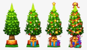 Xmas Decoration Christmas Tree Level 1to4 - Happy Street Christmas Tree #817853