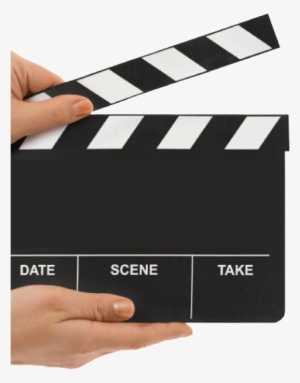 Clapperboard Png Image - Clapper Board Hand Png #818015
