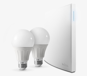 Wink Bright Smart Lighting Kit, Hub Included - Incandescent Light Bulb #818592