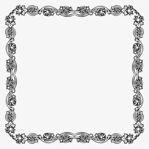 Source - Openclipart - Org - Report - Victorian Border - Border For A Paper #818667