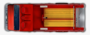, Fire Truck - Fire Truck Top View Png #818720