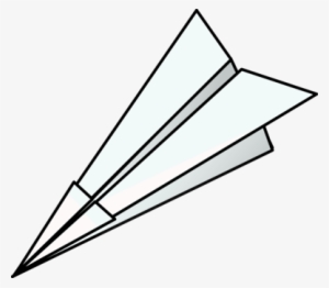 Airplane Paper Plane Origami Wing - Paperplane Clipart #819156