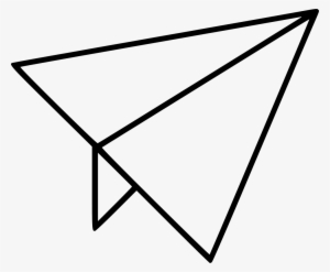 Paper Airplane - - Transparency #819402