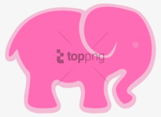 Alabama Football Logo Clipart - Baby Elephant Outline Png #819811