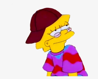 Aesthetic Sticker - Lisa Simpson #8100424