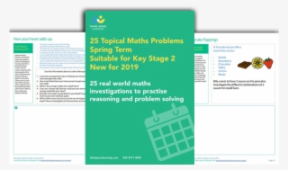 25 Great Ideas For Fun Maths Lessons, Linked To Calendar - Problem Solving #8100692