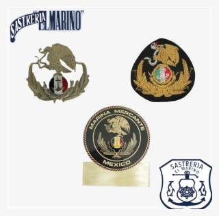 Escudo Marina Mercante Mexico #8101036