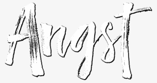 Angst Logo Dropshadowscilla Andreen2017 09 01t17 - Calligraphy #8101247
