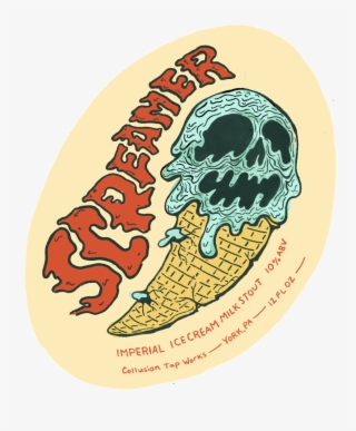 Beer Label For Collusion Tap Works - Illustration #8101683