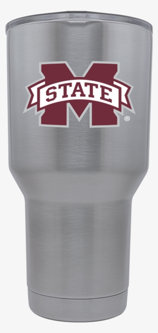 Mississippi State 30 Oz Stainless Tumbler - Beer Bottle #8102559