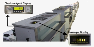 Airport Baggage Weighing System - Weighing Scale In Airport #8103254
