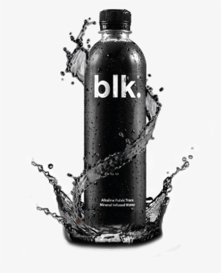 Blk - Water - Glass Bottle #8103257