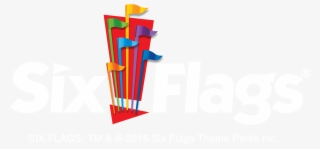 Six Flags Hurricane Harbor Wikipedia - Six Flags Logo Flags #8103447