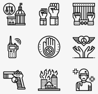 Protest - Astronaut Icon #8103526