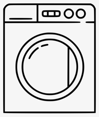 How Much Does The Average Washing Machine Weigh - Washing Machine Drawing Png #8104137