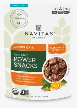 Citrus Chia Power Snack - Navitas Organics Power Snacks #8104287
