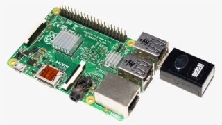 Raspberry Pi 2 With Hid Erb-188 Mini Barcode Scanner - Electronic Component #8104293