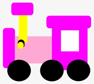 Train Clip Art Pink #8104600