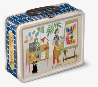 Art Lover Lunch Box Tins - Toy Block #8105129