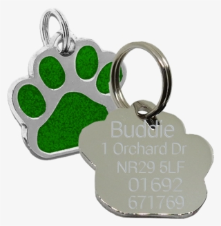 Pet Tags Paw #8106045