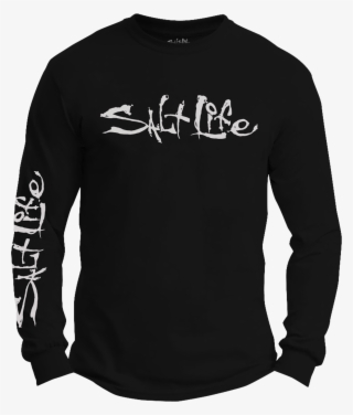 Logo Longsleeved T-shirt At Www - Salt Life Long Sleeve T Shirt White #8106196