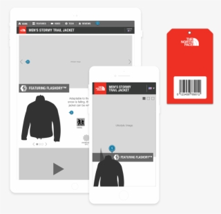 Tablet View - Main Screen - Jacket Hang Tag Design #8106388
