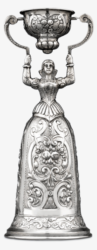 German Silver Wedding Cup - Silver Wedding Cup From Nuremberg #8106893