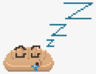 Bread Loaf Sleeping - Donut Pixel #8107019