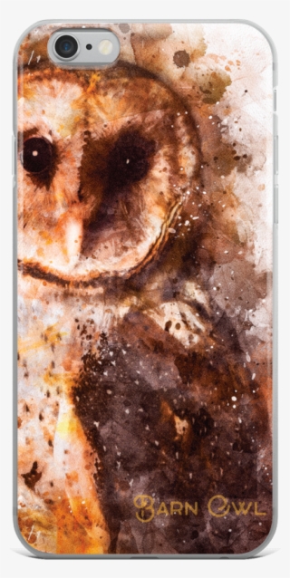 Barn Owl Water Color Iphone Case - Smartphone #8107461
