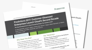Forrester Cloud - Document #8107623