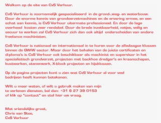 Welkom Op De Site Van Cvs Verhuur - Document #8107916