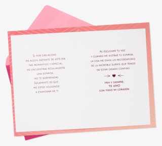 Falling In Love Again Spanish-language Love Card - Document #8108031