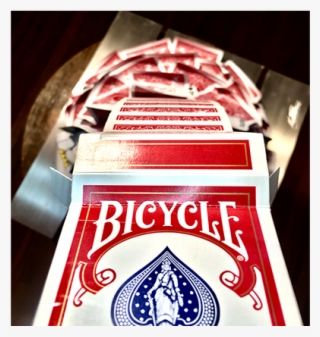 Special Edition Cascading Cards Bicycle Rider Back - Emblem #8108149