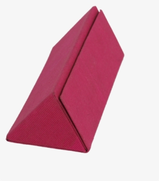 Luxury Triangle Shape Pu Handmade Folding Sunglass - Construction Paper #8108178