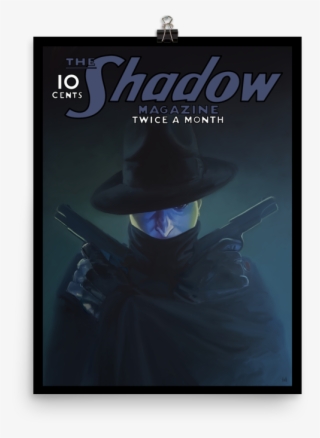 Image Of The Shadow Magazine Cover Print - Shadow Pulp #8109482